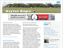 Tablet Screenshot of hayvanbilgisi.com